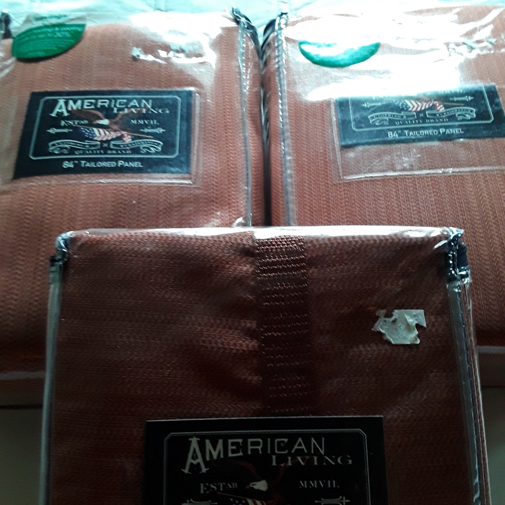 American Living Window Drapery Set - Picture 2 of 14